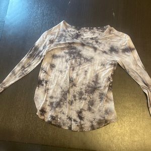 AMERICAN EAGLE TIE DYE LONG SLEEVED SHIRT